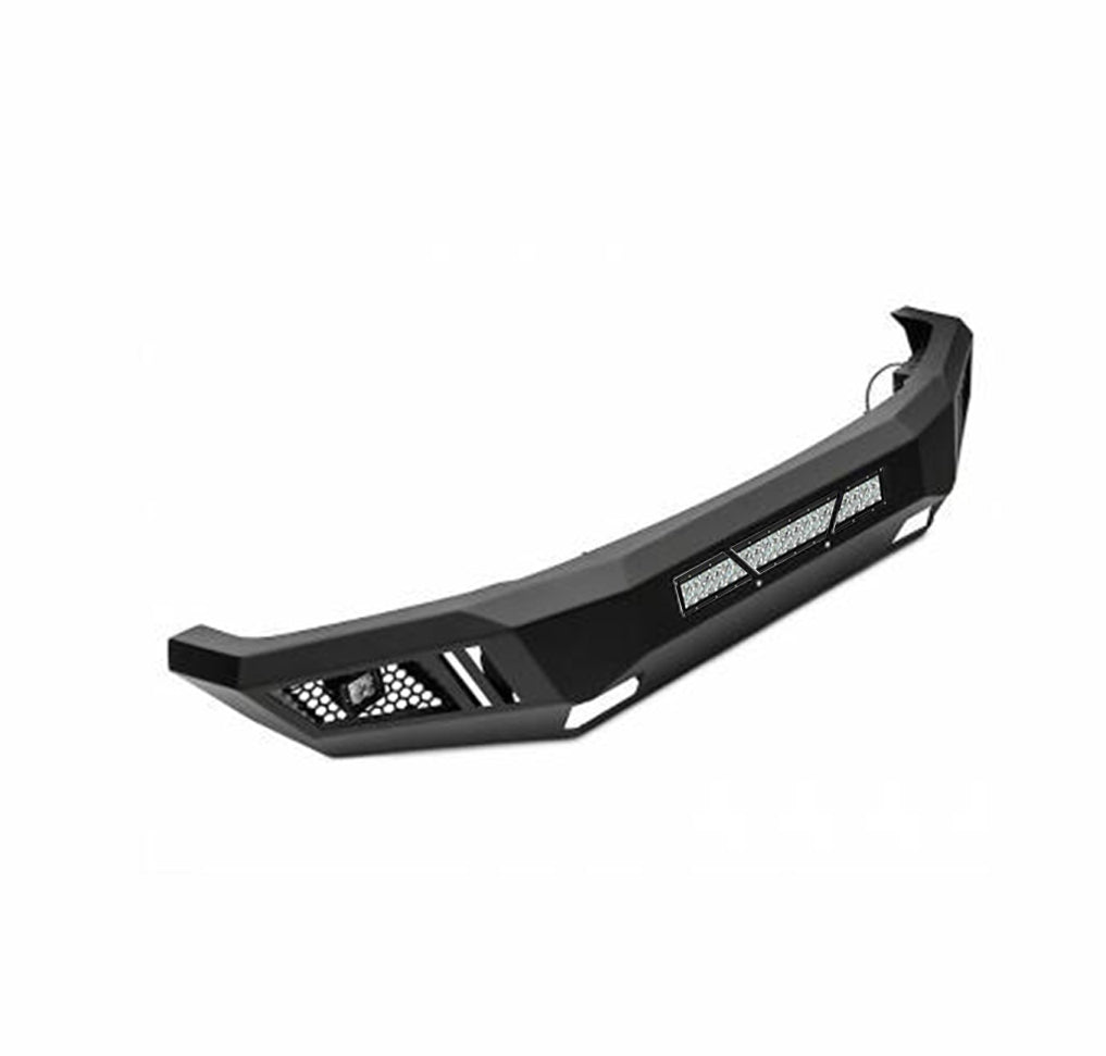 2010-2018 Dodge Ram 2500 Armour Heavy Duty Front Bumper Kit Armour I Front Bumper Includes 1 20in LED Light Bar, 2 sets of 4in cube lights | Black Horse Off Road - Image 3