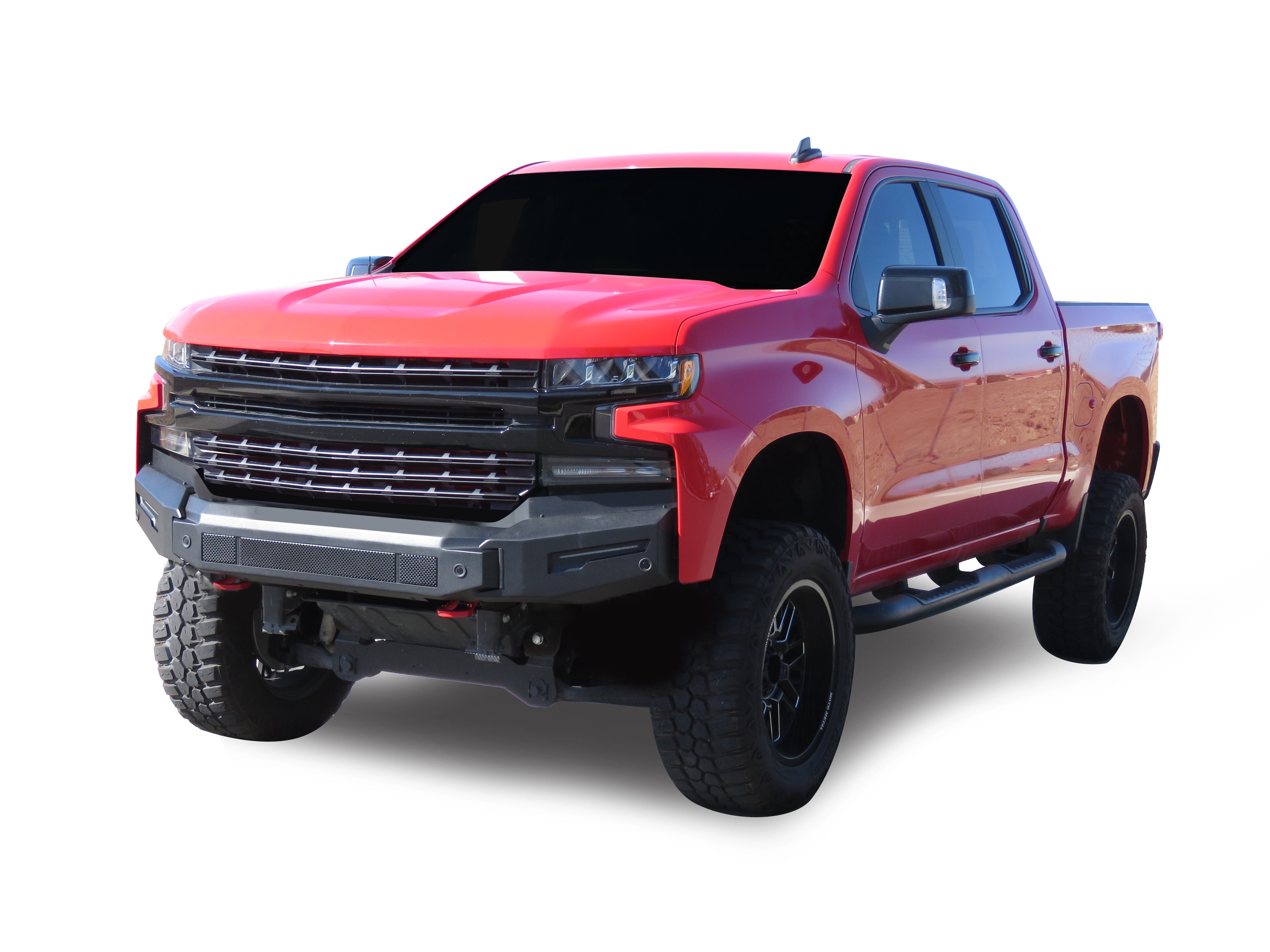 2019-2021 Chevrolet Silverado 1500 Armour Ii Heavy Duty Modular Front Bumper-Bumper Only Modular Bumper only | Black Horse Off Road - Image 3