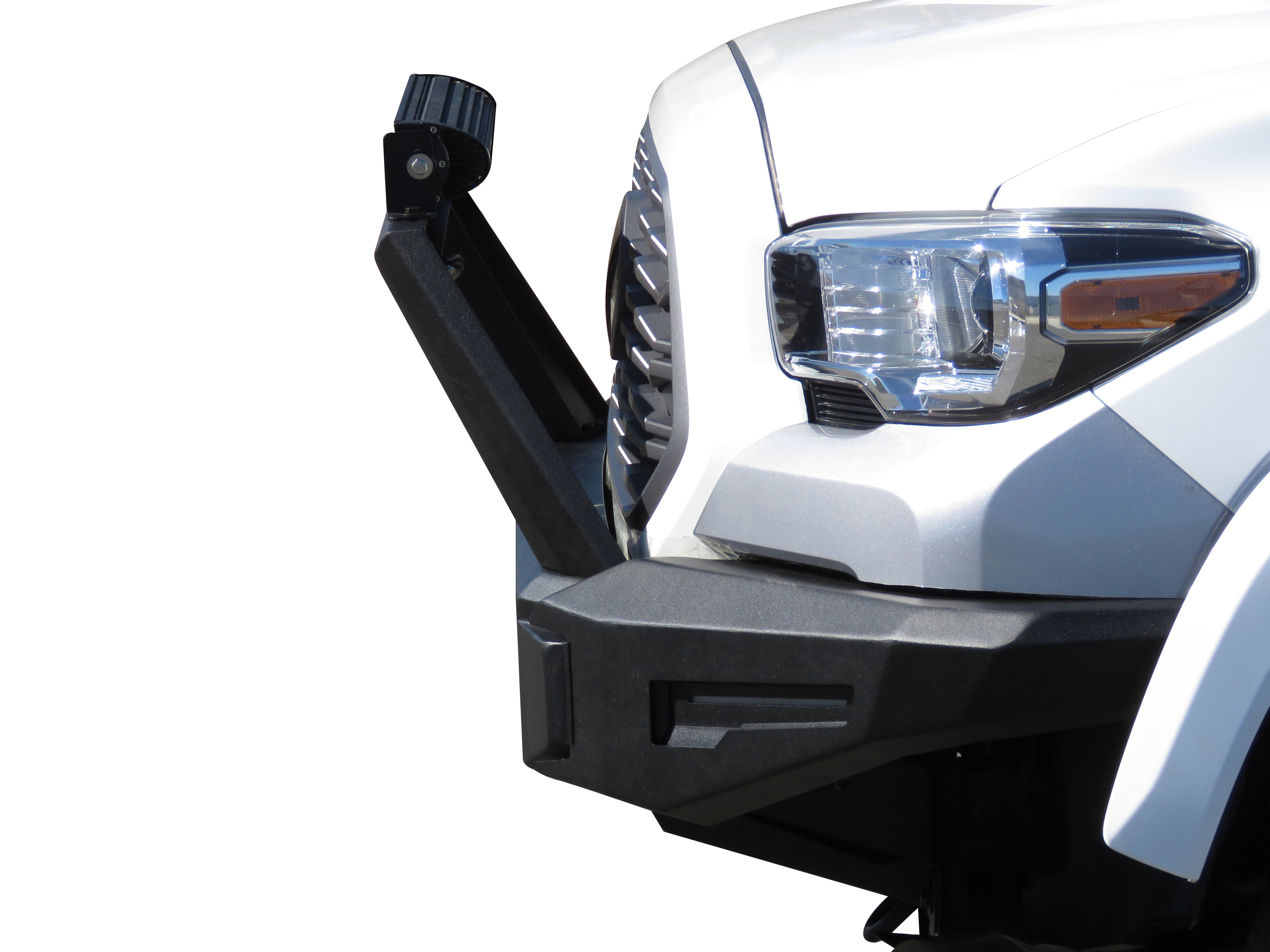2016-2023 Toyota Tacoma Armour Ii Heavy Duty Modular Front Bumper Modular Full Set (Bumper, Bull Nose, & Skid Plate) | Black Horse Off Road - Image 6