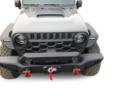 2018-2026 Jeep Gladiator Armour Heavy Duty Front Bumper Armour I Front Bumper | Black Horse Off Road - Image 4