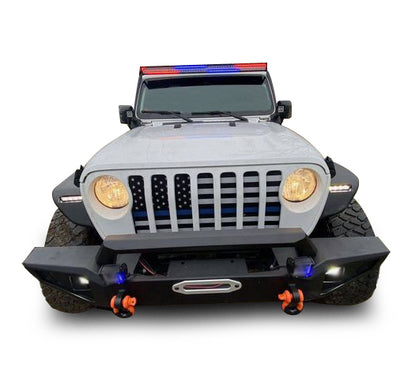 2018-2026 Jeep Gladiator Armour Heavy Duty Front Bumper Armour I Front Bumper | Black Horse Off Road - Image 5