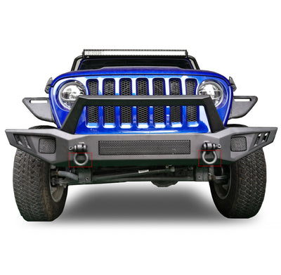 2018-2026 Jeep Gladiator Armour Heavy Duty Front Bumper Armour I Front Bumper | Black Horse Off Road - Image 3