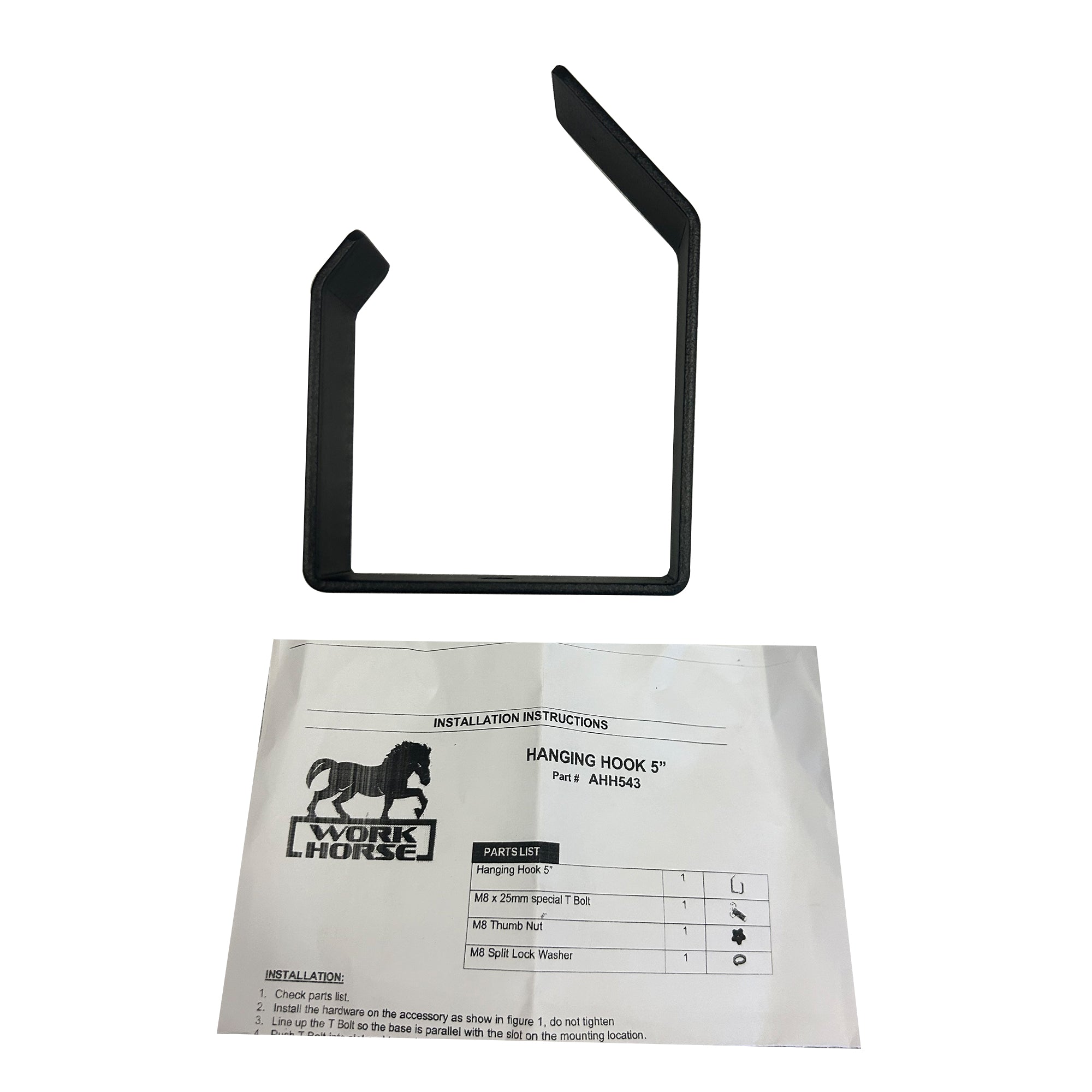 All Pickups  Base K2 Hanging Hook | Black Horse Off Road - Image 5