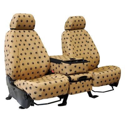 Custom Fit Truck Seat Covers for Ford, Chevy, Ram & Toyota – Pet Print Fabric | Made in USA