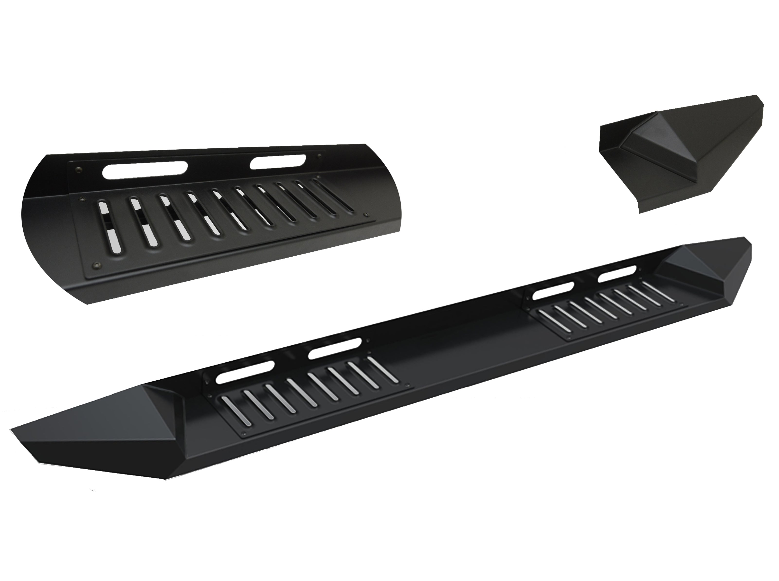 2007-2021 Toyota Tundra Armour Heavy Duty Steel Running Boards | Black Horse Off Road - Image 6