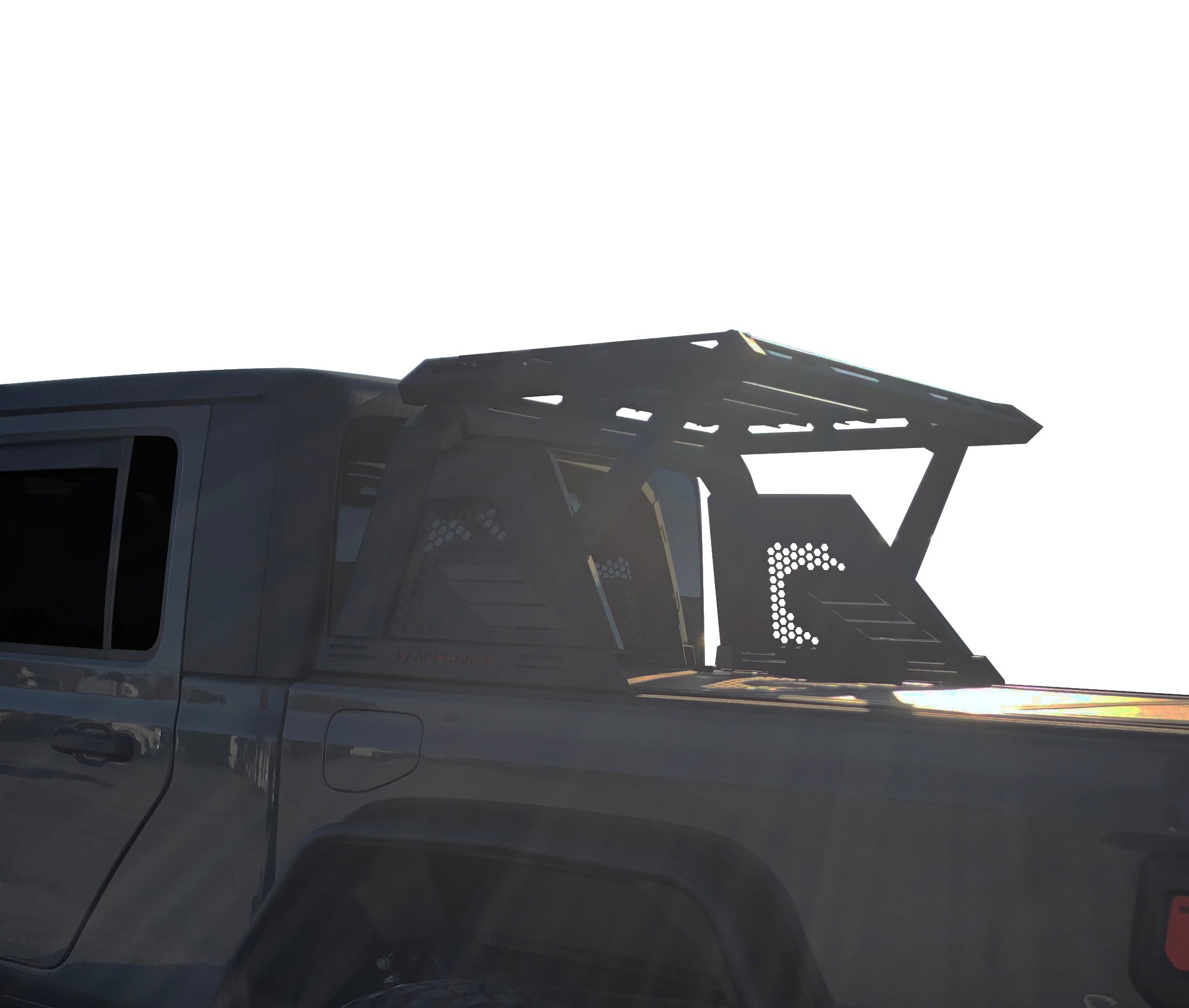 2005-2021 Nissan Frontier Armour Ii Roll Bar W/Basket 2nd Box: 51.57*4.72*19.68 inch | Black Horse Off Road - Image 7
