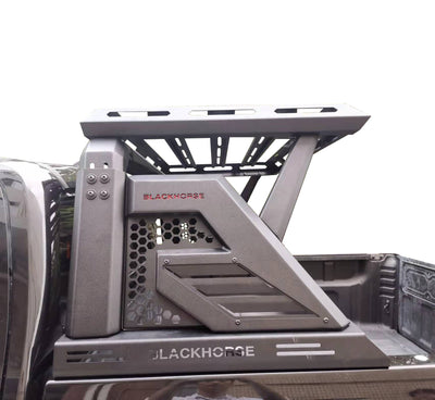 2019-2026 Ford Ranger Armour Ii Roll Bar W/Basket 2nd Box: 51.57*4.72*19.68 inch | Black Horse Off Road - Image 6