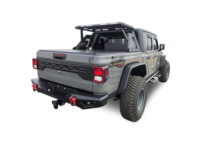 2019-2026 Jeep Gladiator Armour Ii Roll Bar W/Basket 2nd Box: 51.57*4.72*19.68 inch | Black Horse Off Road - Image 10