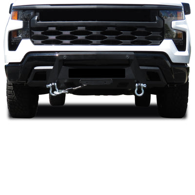 2022-2026 Chevrolet Silverado 1500 Armour Iii Heavy Duty Front Winch Bumper With Winch Comes with 12K Synthetic Rope Winch | Black Horse Off Road - Image 6