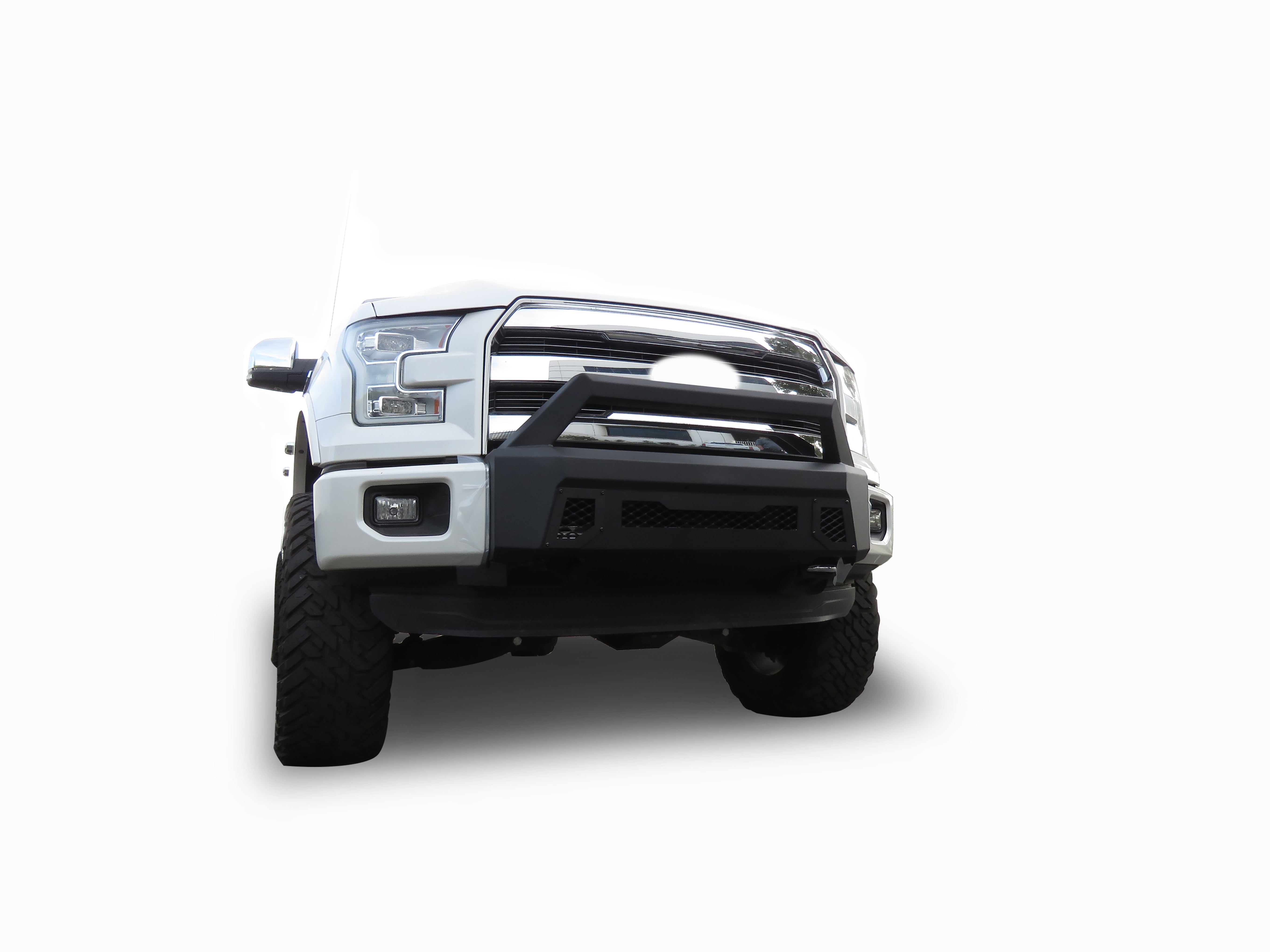2015-2017 Ford F-150 Armour Iii Light Duty Front Bumper | Black Horse Off Road - Image 4