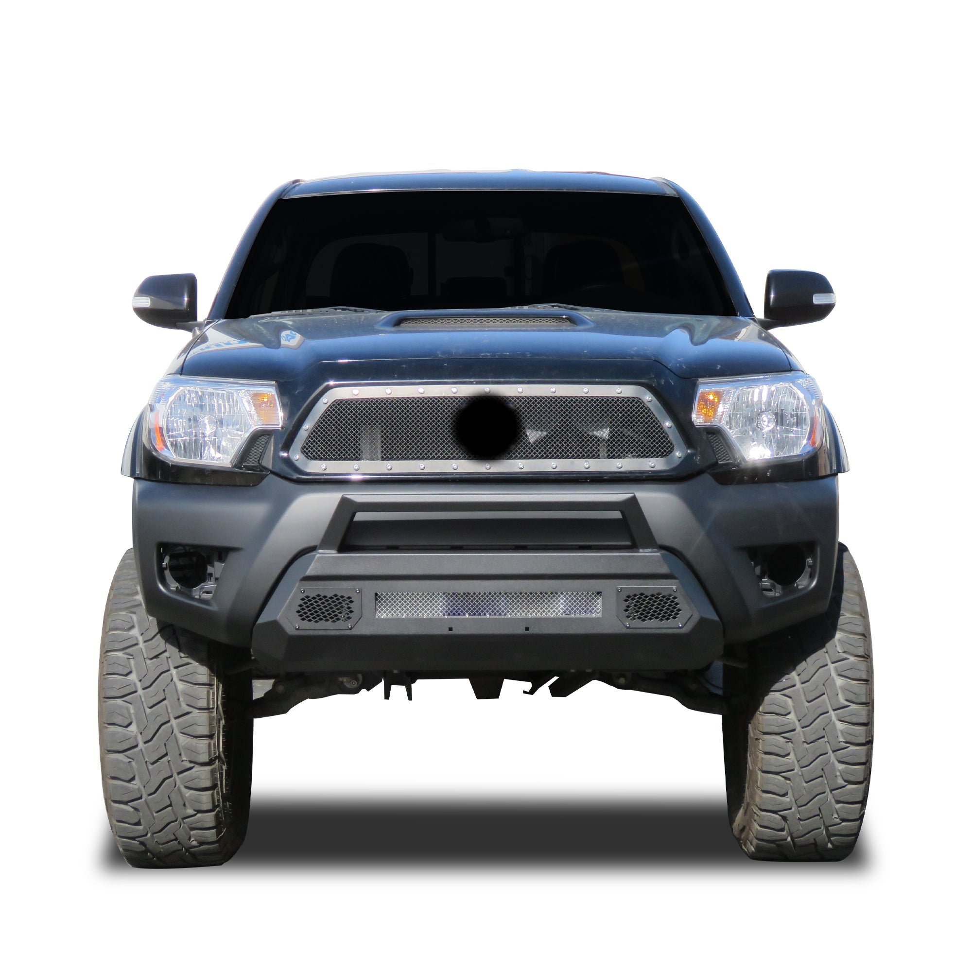 2012-2015 Toyota Tacoma Armour Iii Light Duty Front Bumper | Black Horse Off Road - Image 1