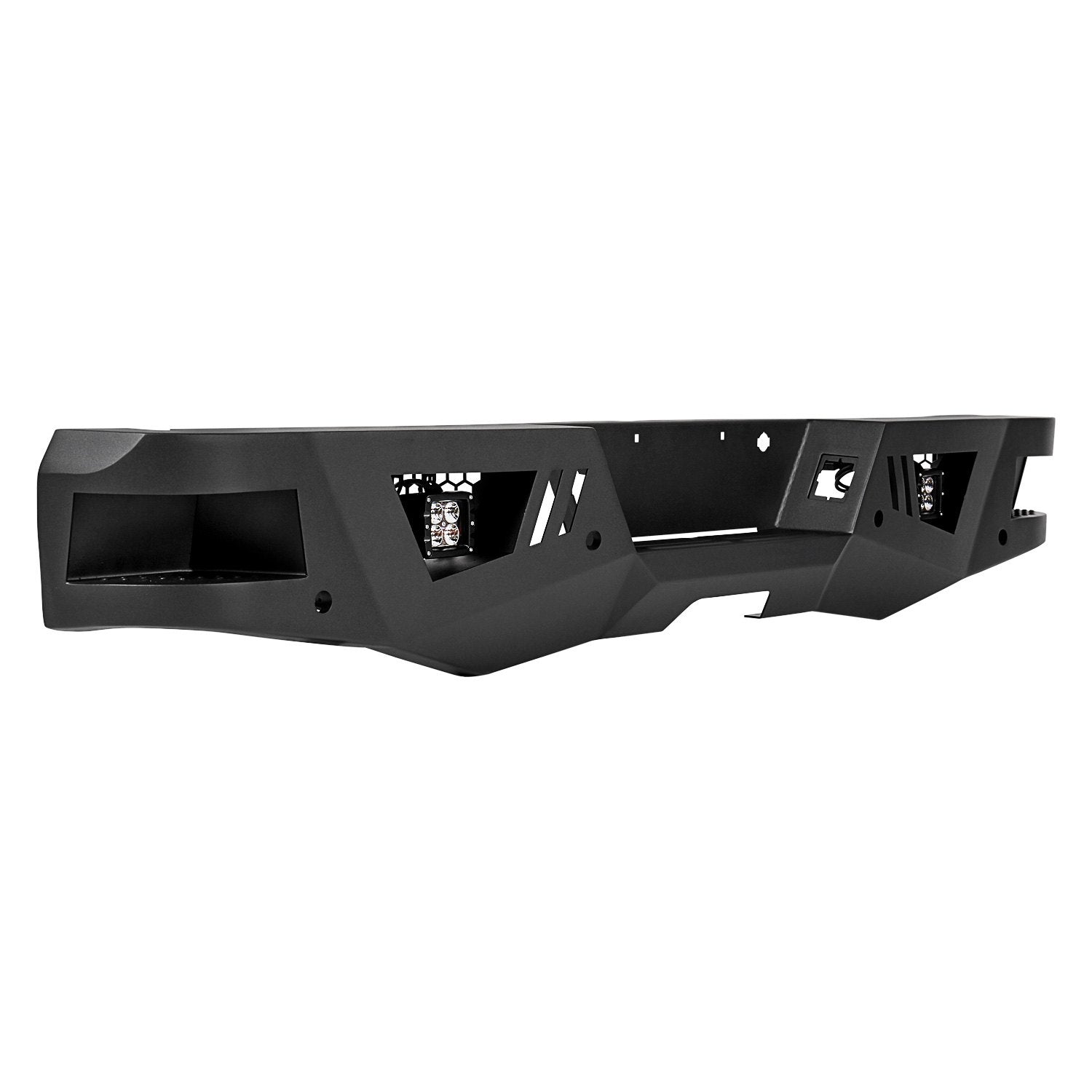 2015-2022 Canyon Armour Heavy Duty Rear Bumper Kit Includes 1 set of 4in cube lights | Black Horse Off Road - Image 4