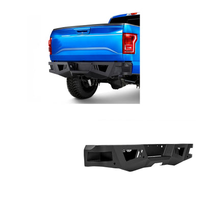 2015-2020 Ford F-150 Armour Heavy Duty Rear Bumper No lights included | Black Horse Off Road - Image 1
