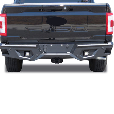 2021-2026 Ford F-150 Armour Heavy Duty Rear Bumper No lights included | Black Horse Off Road - Image 2