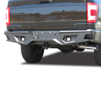 2021-2026 Ford F-150 Armour Heavy Duty Rear Bumper No lights included | Black Horse Off Road - Image 4