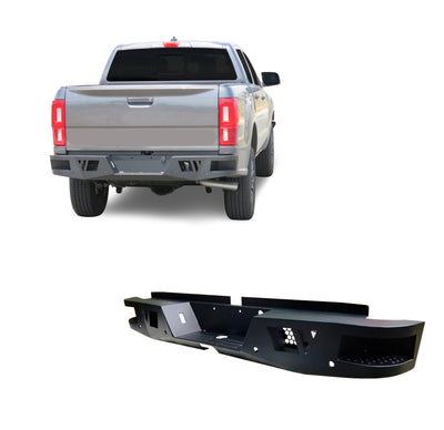 2019-2023 Ford Ranger Armour Heavy Duty Rear Bumper No lights included | Black Horse Off Road - Image 1