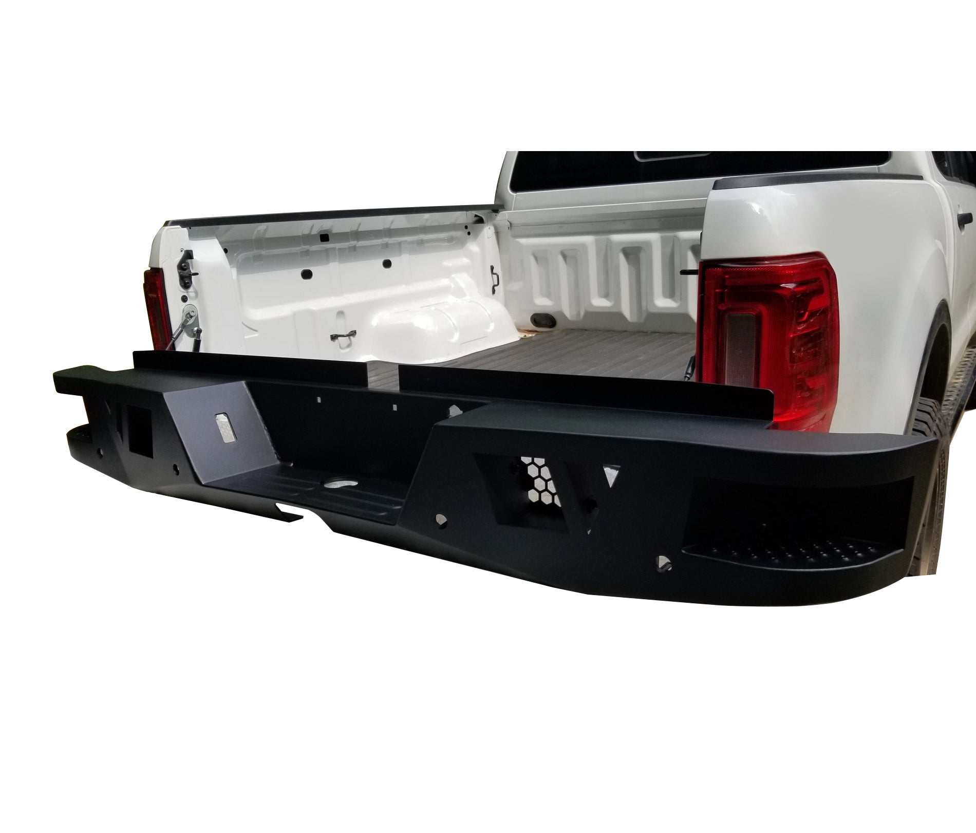 2019-2023 Ford Ranger Armour Heavy Duty Rear Bumper No lights included | Black Horse Off Road - Image 5