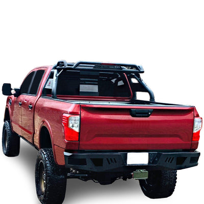 2016-2024 Nissan Titan Xd Armour Heavy Duty Rear Bumper No lights included | Black Horse Off Road - Image 3