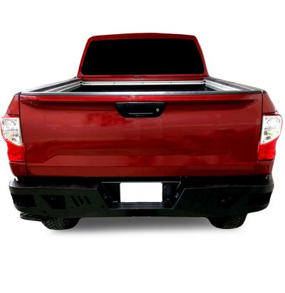 2016-2024 Nissan Titan Xd Armour Heavy Duty Rear Bumper No lights included | Black Horse Off Road - Image 6