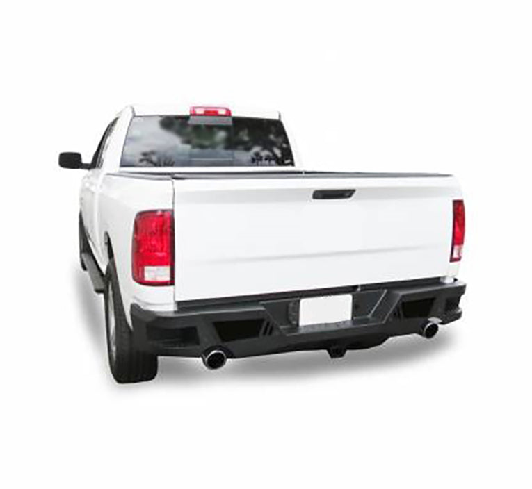 2009-2024 Dodge Ram 1500 Armour Heavy Duty Rear Bumper No lights included | Black Horse Off Road - Image 1