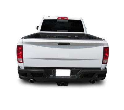 2009-2024 Dodge Ram 1500 Armour Heavy Duty Rear Bumper No lights included | Black Horse Off Road - Image 2