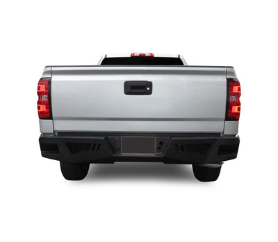 2007-2019 Sierra 1500 Armour Heavy Duty Rear Bumper No lights included | Black Horse Off Road - Image 6