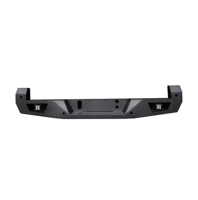 2016-2023 Toyota Tacoma Armour Heavy Duty Rear Bumper Kit Includes 1 set of 4in cube lights | Black Horse Off Road - Image 4