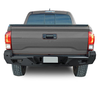 2016-2023 Toyota Tacoma Armour Heavy Duty Rear Bumper No lights included | Black Horse Off Road - Image 3