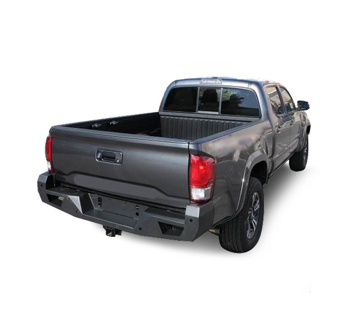 2016-2023 Toyota Tacoma Armour Heavy Duty Rear Bumper No lights included | Black Horse Off Road - Image 4