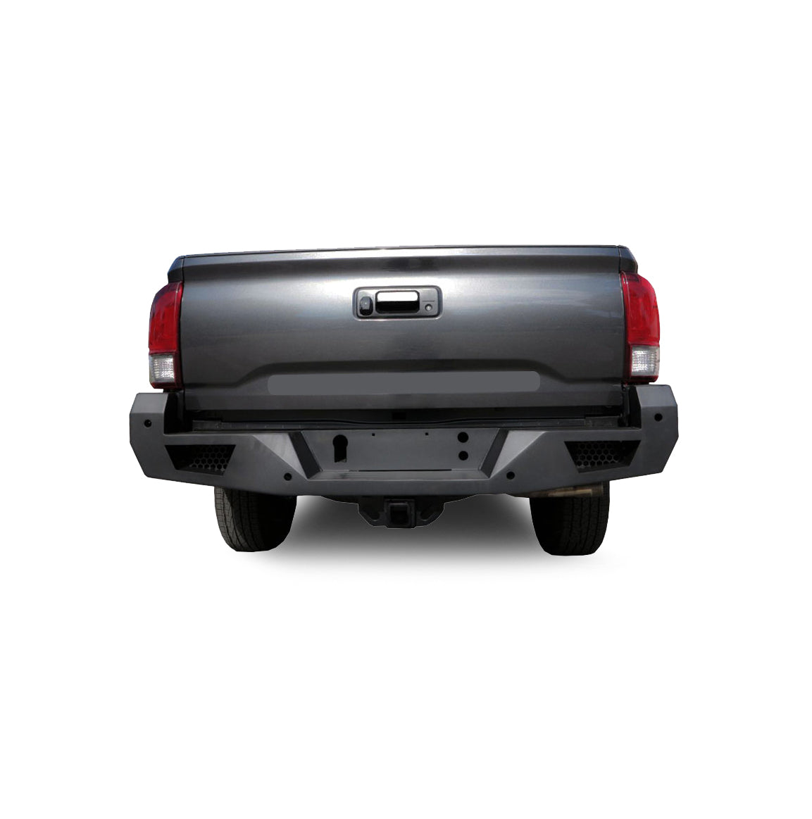 2016-2023 Toyota Tacoma Armour Heavy Duty Rear Bumper No lights included | Black Horse Off Road - Image 5
