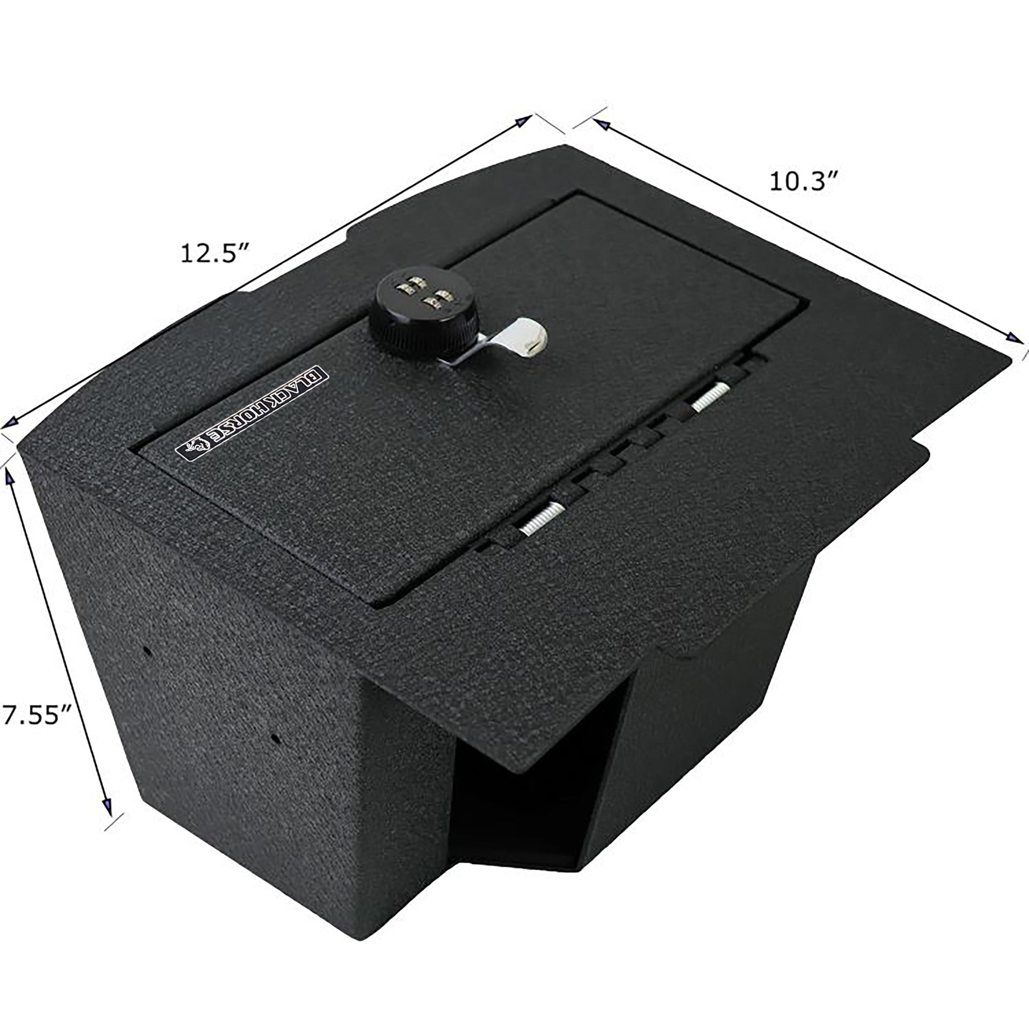 2009-2019 Dodge Ram 1500 Center Console Safe | Black Horse Off Road - Image 9