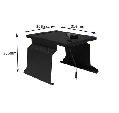 2012-2014 Ford F-150 Center Console Safe | Black Horse Off Road - Image 9