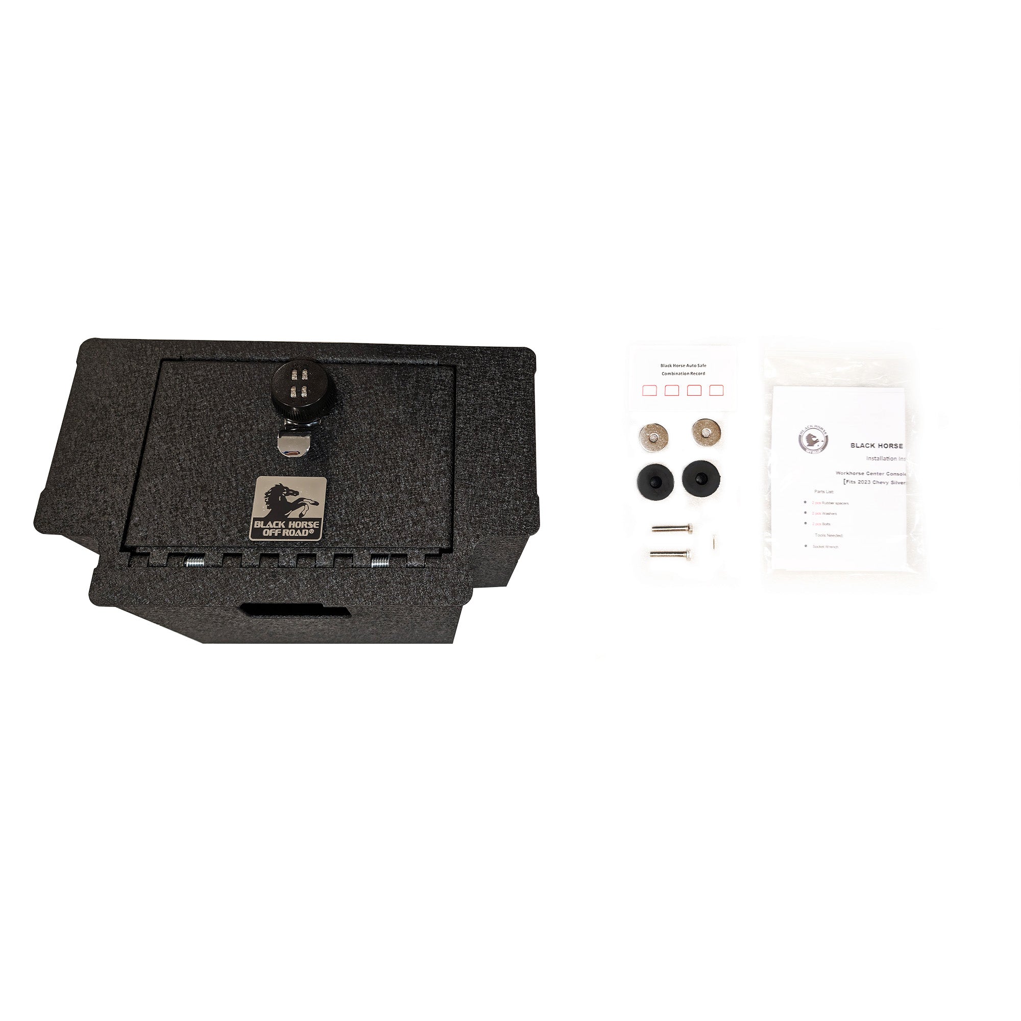 2023-2024 Sierra 1500 Center Console Safe | Black Horse Off Road - Image 5