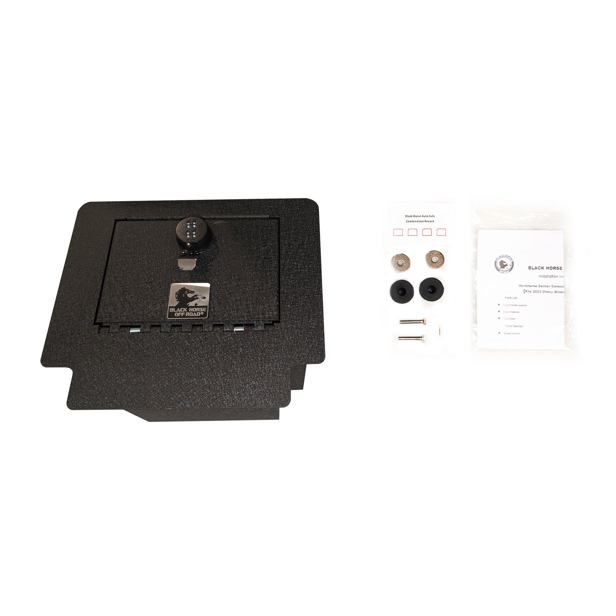 2021 Tahoe Center Console Safe | Black Horse Off Road - Image 2