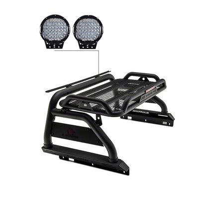 2015-2026 Canyon Atlas Roll Bar Kit | Black Horse Off Road - Image 1