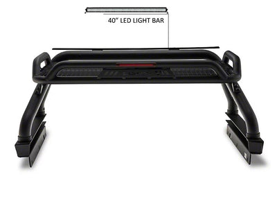2005-2026 Toyota Tacoma Atlas Roll Bar Kit W/40" LED light Bar | Black Horse Off Road - Image 2
