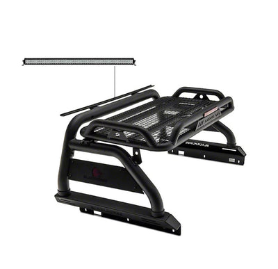2005-2021 Nissan Frontier Atlas Roll Bar Kit W/40" LED light Bar | Black Horse Off Road - Image 1