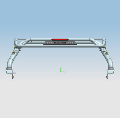 2005-2021 Nissan Frontier Atlas Roll Bar | Black Horse Off Road - Image 2