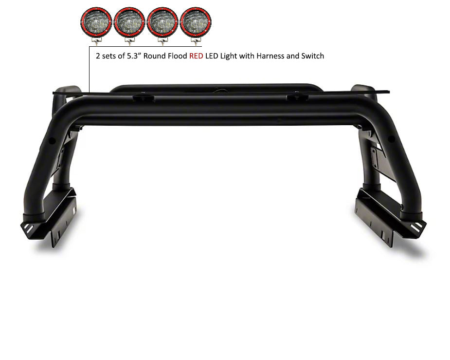 2019-2026 Ford Ranger Atlas Roll Bar Kit | Black Horse Off Road - Image 2