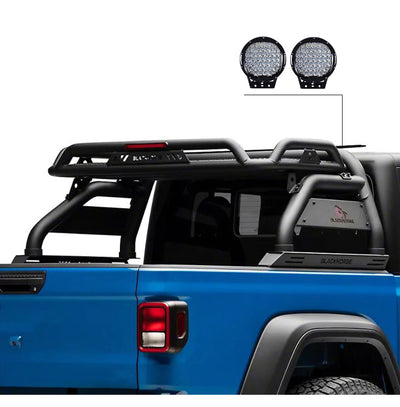 2020-2026 Jeep Gladiator Atlas Roll Bar Kit | Black Horse Off Road - Image 6