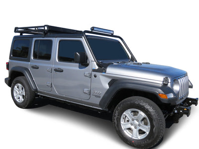 2018-2026 Jeep Wrangler Traveler Roof Rack Modular | Black Horse Off Road - Image 2