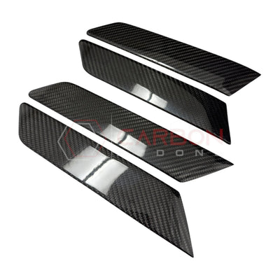 Real Carbon Fiber Door Armrest Trim Covers For 2021+ Ford Bronco