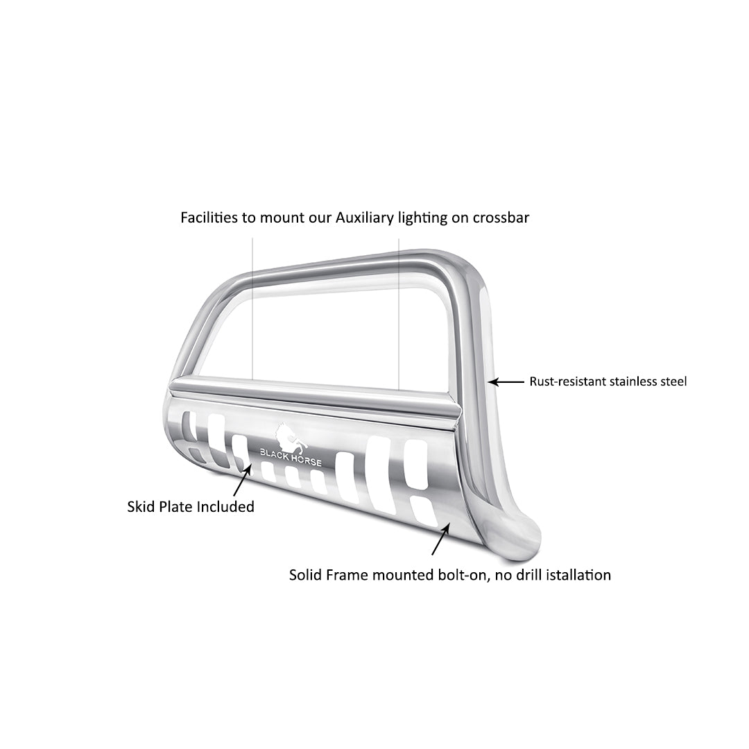 2024-2026 Toyota Tacoma Bull Bar Skid Plate | Black Horse Off Road - Image 3