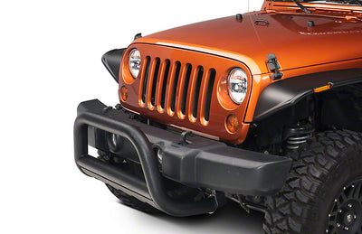 2007-2009 Jeep Wrangler Bull Bar Skid Plate | Black Horse Off Road - Image 4