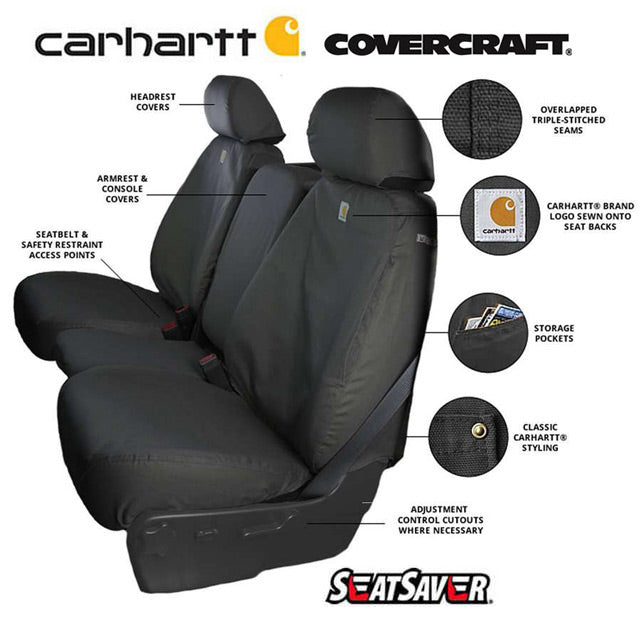 Covercraft Carhartt Seat Savers - Solid Color