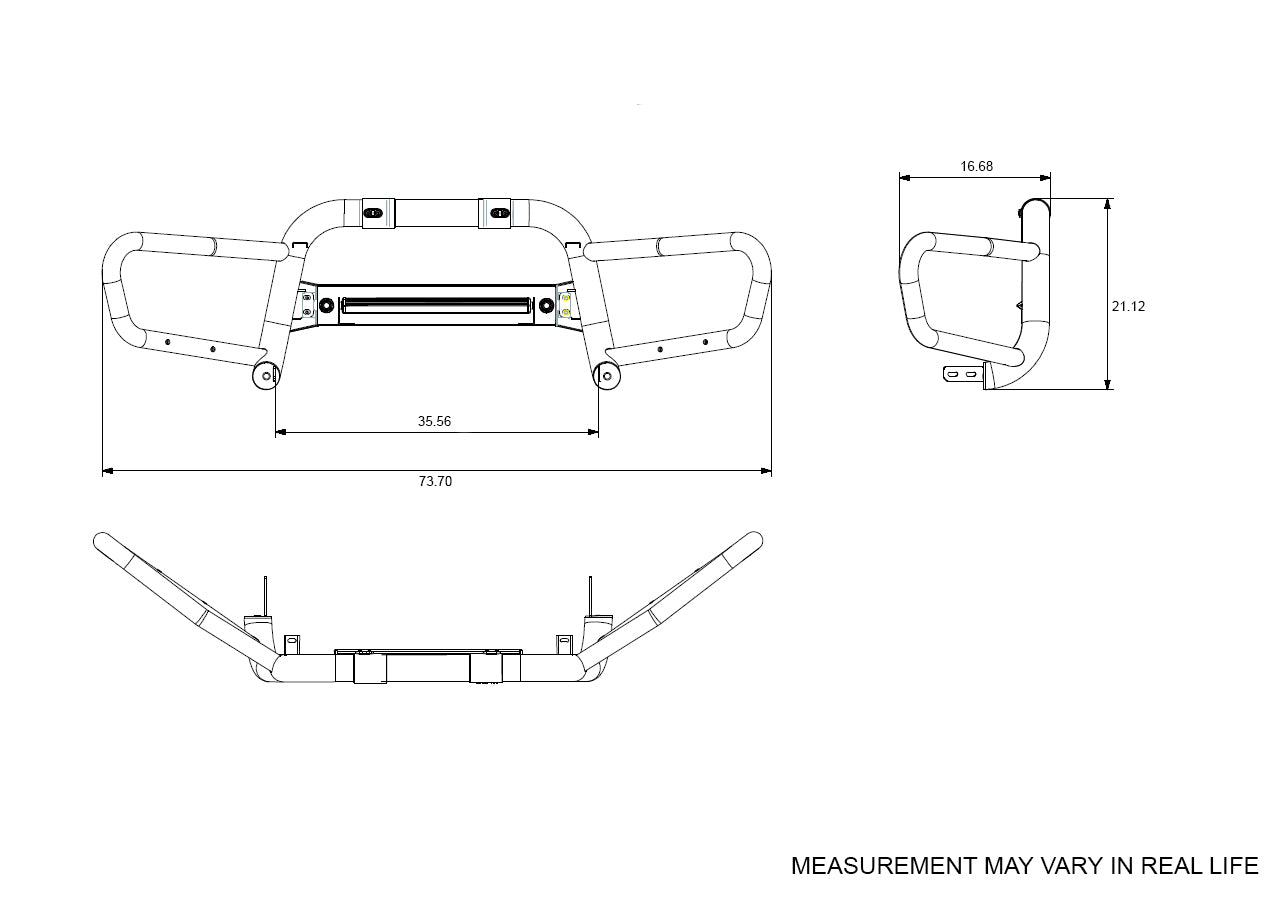 2019-2023 Ford Ranger Beacon Front Runner Modular | Black Horse Off Road - Image 4
