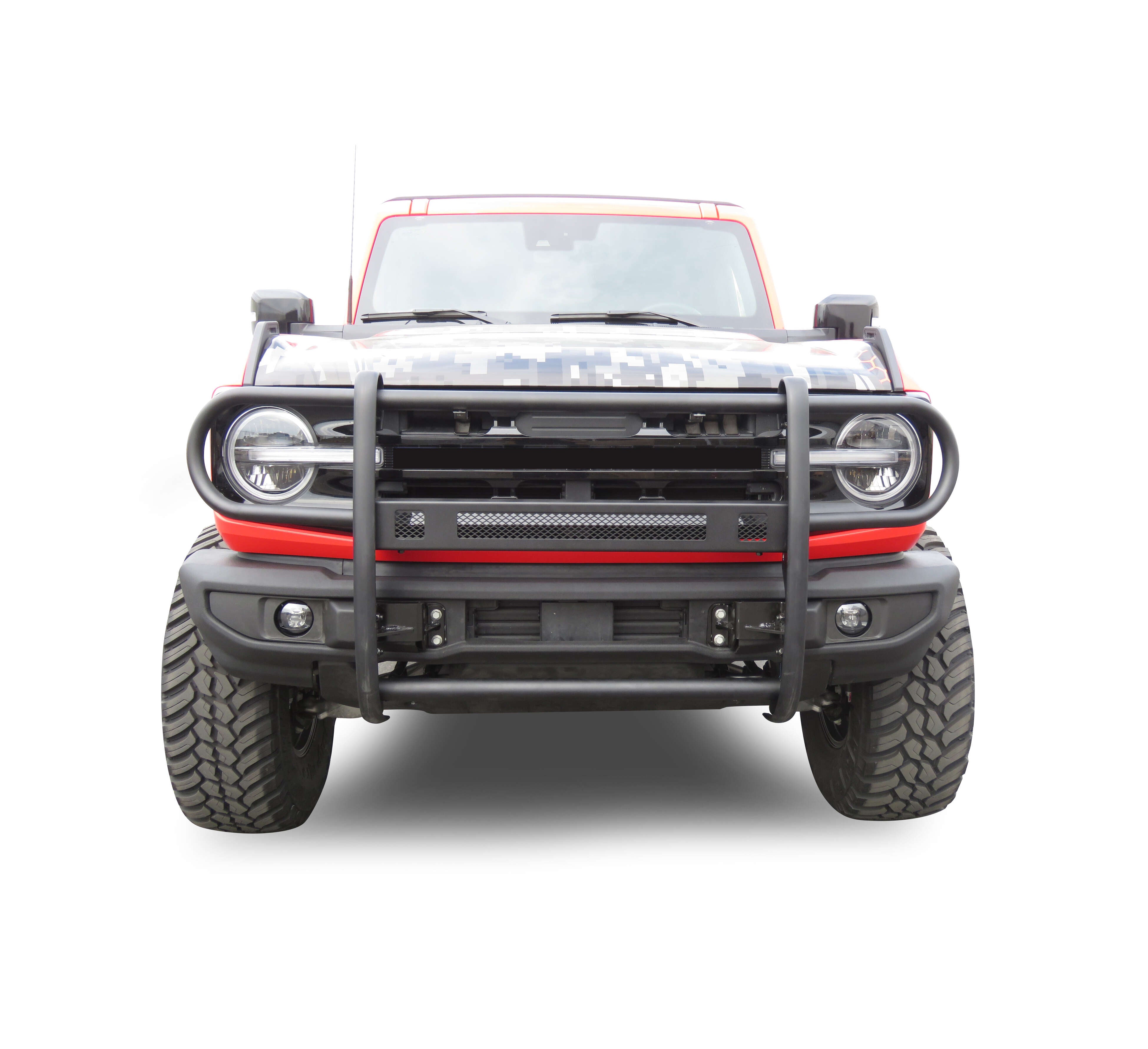 2021-2026 Ford Bronco Beacon Grille Guard Modular No lights included | Black Horse Off Road - Image 2
