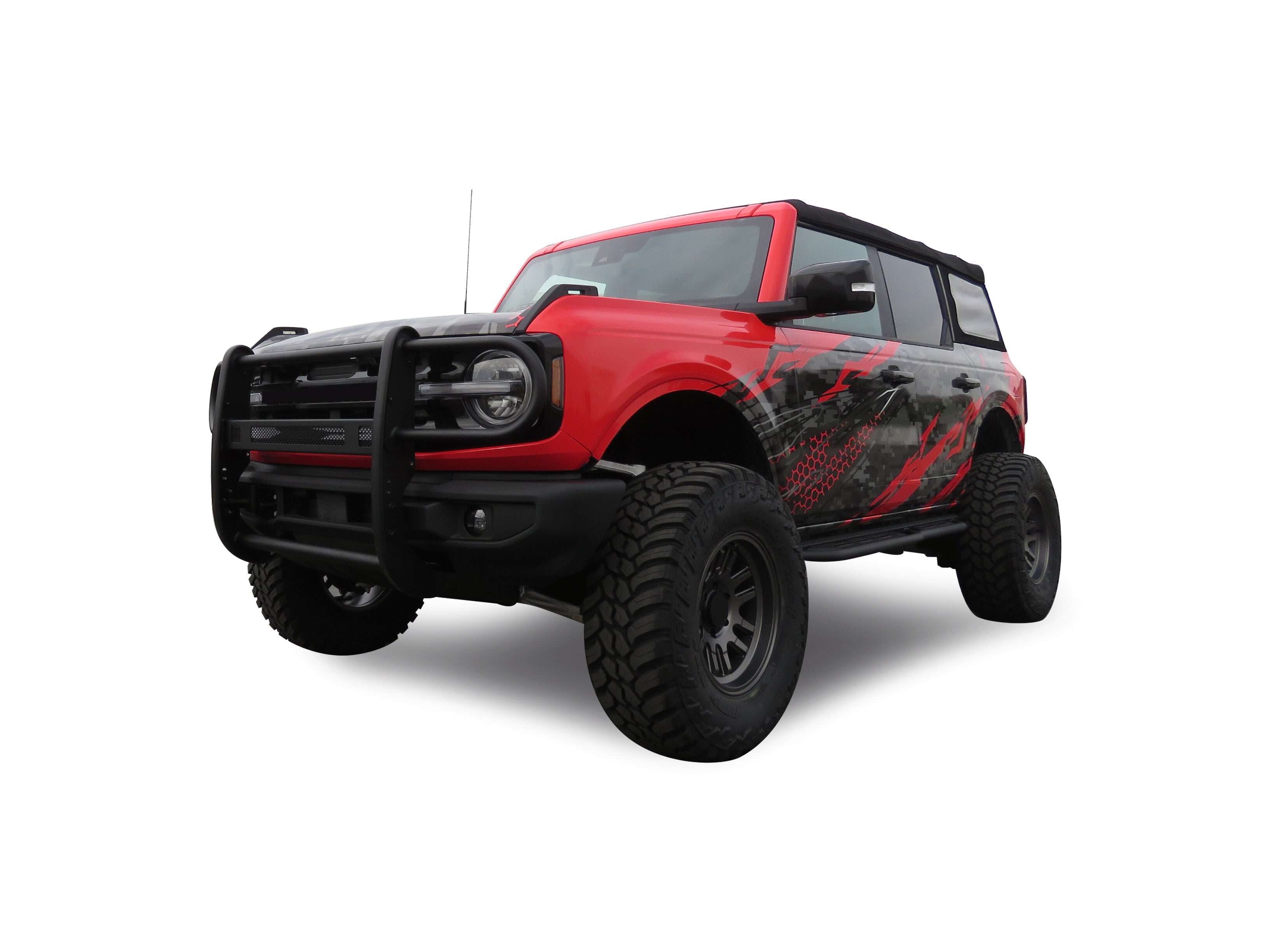 2021-2026 Ford Bronco Beacon Grille Guard Modular No lights included | Black Horse Off Road - Image 4