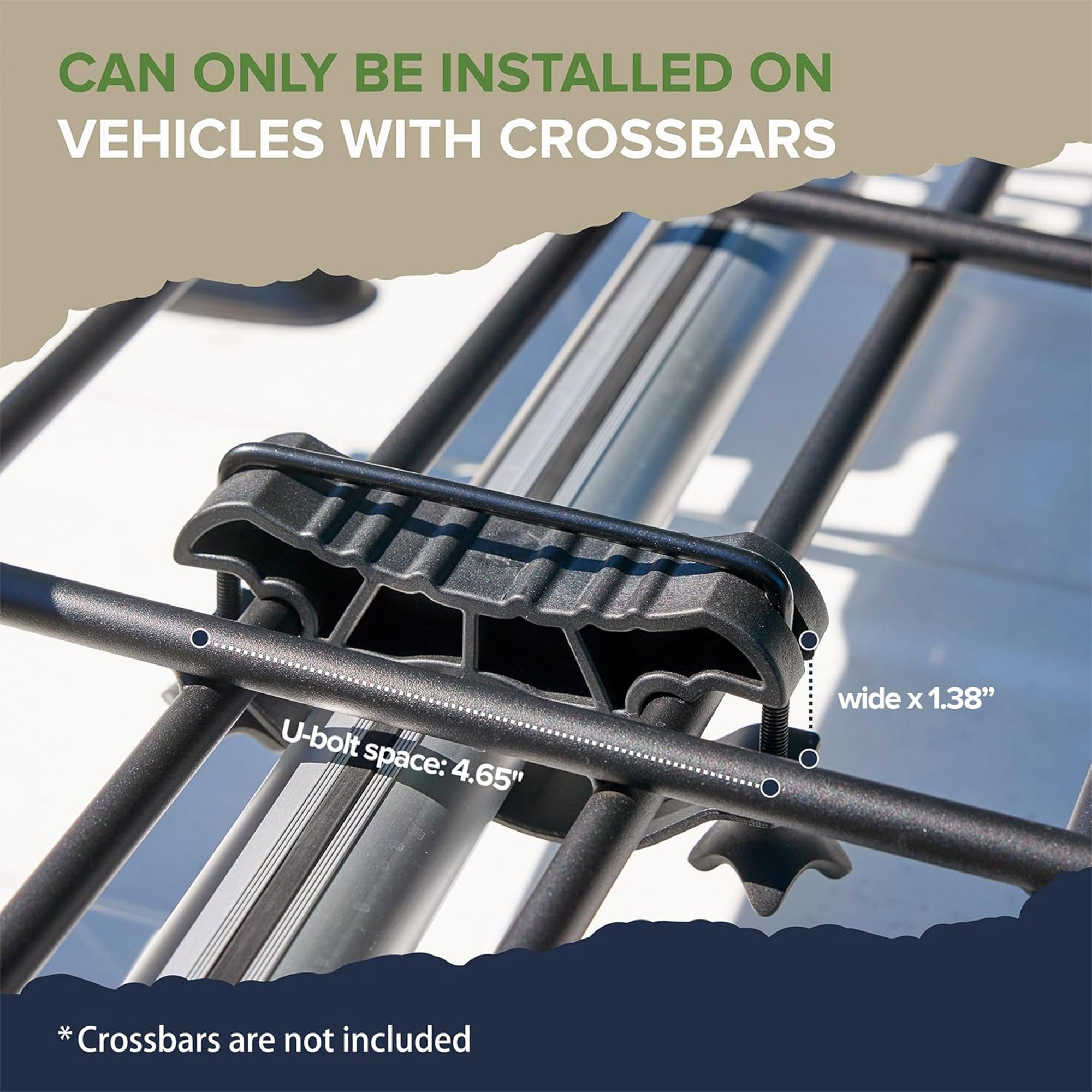 Universal  Voyager Roof Top Cargo Basket Modular | Black Horse Off Road - Image 4