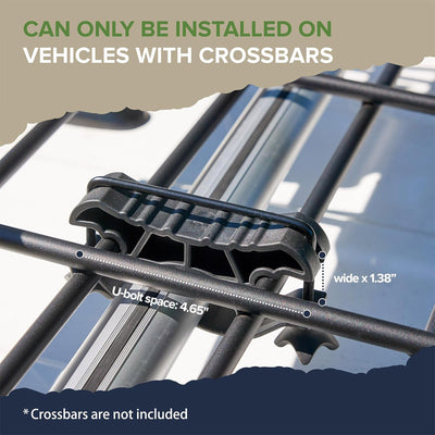 Universal  Voyager Roof Top Cargo Basket Modular | Black Horse Off Road - Image 4